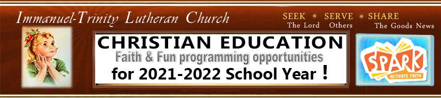 Christian Education 2021-2022