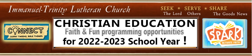 Christian Education 2022-2023