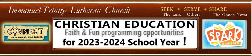 Christian Education 2023-2024