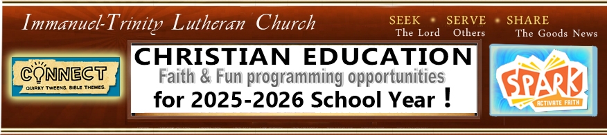 Christian Education 2025-2026
